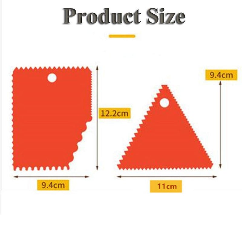 PZRT 6pcs Plastic Clay Scraper Set Scraping Handle Carved Soft Clay Sculpture Knife Industrial Clay Scraper Sculpture Tool Pottery Tools - Image 2